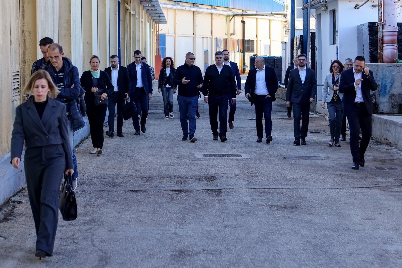 Predsjednik Milanović posjetio je tvrtku Mardešić u Salima