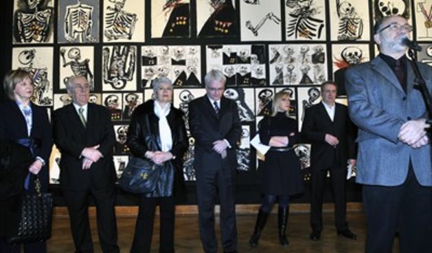 Izložba Ede Murtića (foto: Boris Kovacev / CROPIX)