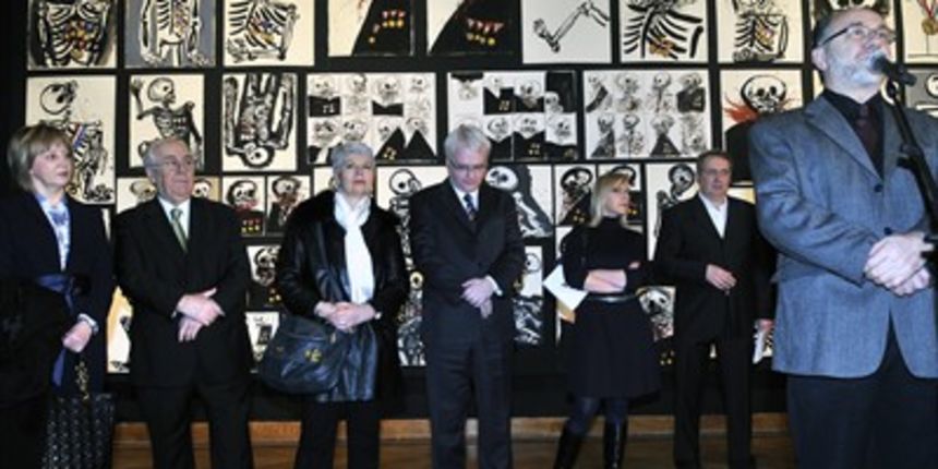 Izložba Ede Murtića (foto: Boris Kovacev / CROPIX) Izložba Ede Murtića (foto: Boris Kovacev / CROPIX)