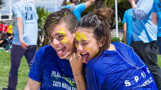 Ludijada maturanata na zadarskoj rivi 17. svibnja 2016. Foto: Bojan Bogdanić