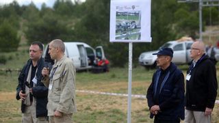 11. medjunarodni simpozij MINE ACTION 2014 odrzan je na podrucju nekadasnje vojne baze Sepurine, gdje su predstavljeni nacini u razminiravanju. Photo: Filip Brala/PIXSELL 11. medjunarodni simpozij MINE ACTION 2014 odrzan je na podrucju nekadasnje vojne baze Sepurine, gdje su predstavljeni nacini u razminiravanju. Photo: Filip Brala/PIXSELL