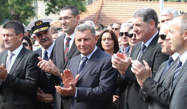 02.09.2013., Split – Generali Ante Gotovina i Damir Krsticevic svecano su otvorili spomenik 4. gardijskoj brigadi. Photo: Ivana Ivanovic/PIXSELL