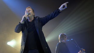 Split, 131109.
Skotski band Simple Minds odrzao je koncert u splitskoj Spaladium Areni. 
Kao predgrupa nastupio je trio Vlatko Stefanovski.
Foto: Jadran Babic / CROPIX