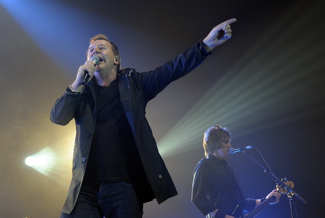 Split, 131109.
Skotski band Simple Minds odrzao je koncert u splitskoj Spaladium Areni. 
Kao predgrupa nastupio je trio Vlatko Stefanovski.
Foto: Jadran Babic / CROPIX