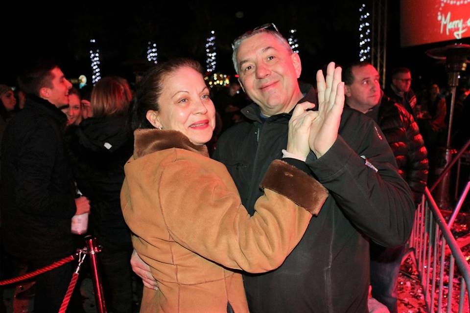 Spektakularni doček Nove 2017. godiner u Viru