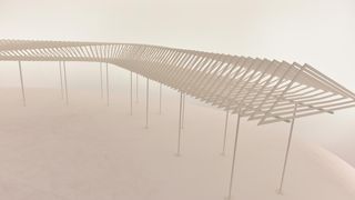 Na 16. Venecijanskom bijenalu otvoren Hrvatski paviljon s instalacijom Oblak Pergola Na 16. Venecijanskom bijenalu otvoren Hrvatski paviljon s instalacijom Oblak Pergola