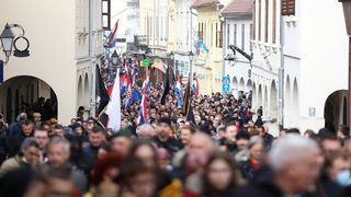Kolona sjećanja u Vukovaru 18. studenog 2021. Kolona sjećanja u Vukovaru 18. studenog 2021.