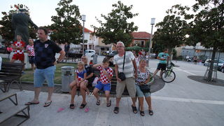 Bibinje: Navijanje za Vatrene i fešta nakon pobjede nad Rusijom