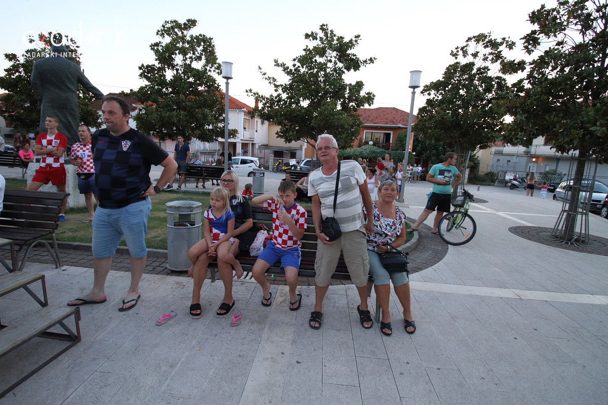 Bibinje: Navijanje za Vatrene i fešta nakon pobjede nad Rusijom