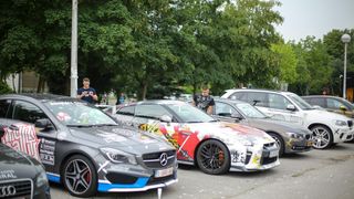 Zagreb: 40 sportskih automobila na Runball Rallyju ispred hotela Admiral