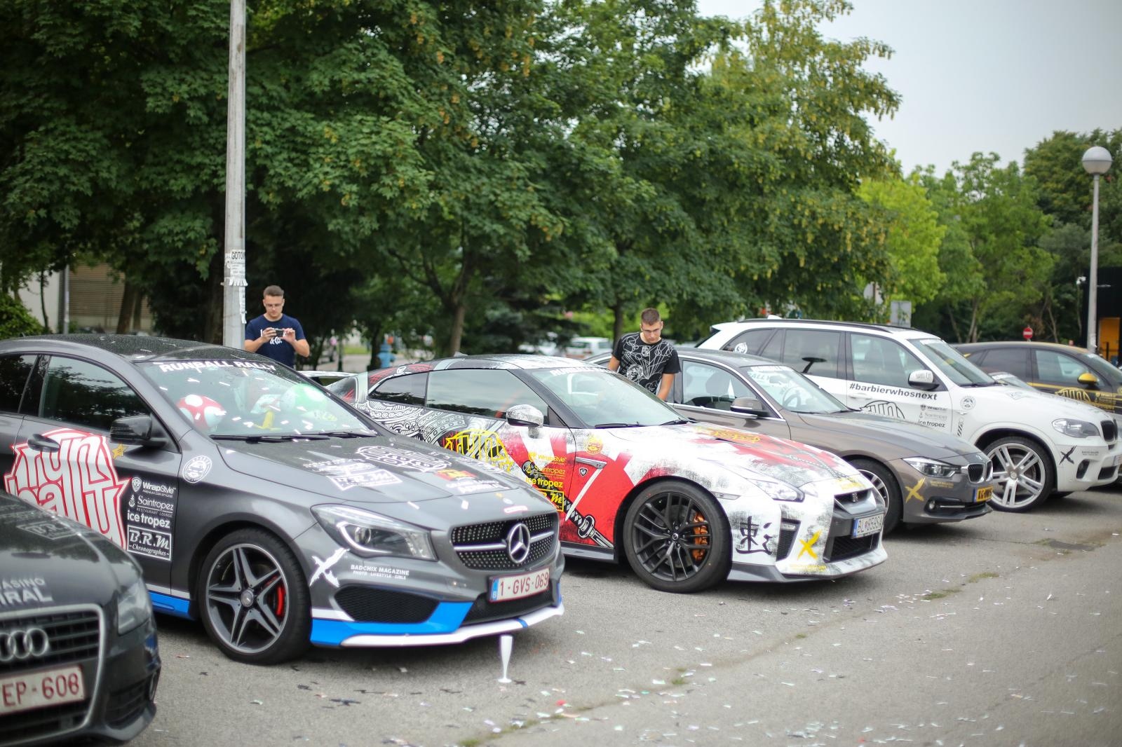 Zagreb: 40 sportskih automobila na Runball Rallyju ispred hotela Admiral