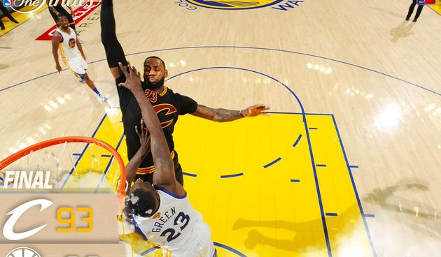 NBA Finale: GSW – CAVS 89-93. LeBron James