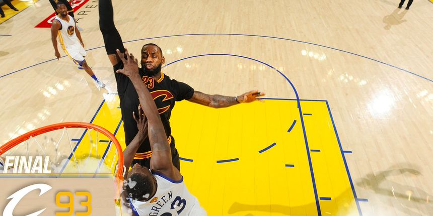 NBA Finale: GSW – CAVS 89-93. LeBron James