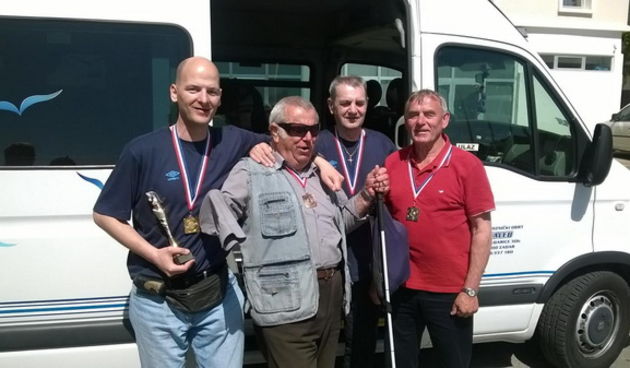 Odlični plasmani zadarskih predstavnika na 31. Dalmatinskim igrama slijepih u Dubrovniku