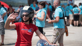 Spektakularni defile vespaša, foto: Vinko Pešić Spektakularni defile vespaša, foto: Vinko Pešić