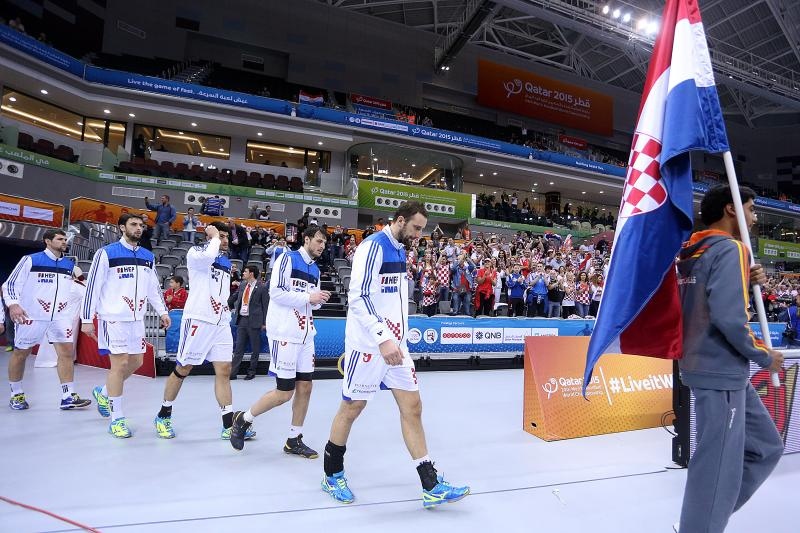 Katar – 24. svjetsko rukometno prvenstvo, osmina finala, Hrvatska – Brazil 26-25. Photo: Goran Stanzl/PIXSELL