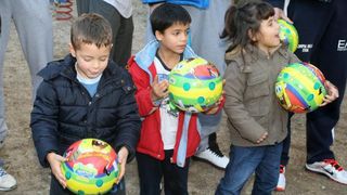 Košarkaši i djelatnici KK Zadar posjetili dječji vrtić Latica, Foto: Dino Stanin/PIXSELL Košarkaši i djelatnici KK Zadar posjetili dječji vrtić Latica, Foto: Dino Stanin/PIXSELL