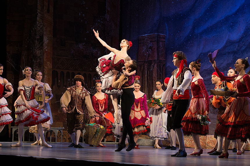 Baletna predstava “Don Quixote”, foto: Leo Banić