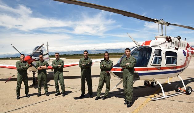 U Zemuniku stasao novi naraštaj hrvatskih vojnih pilota