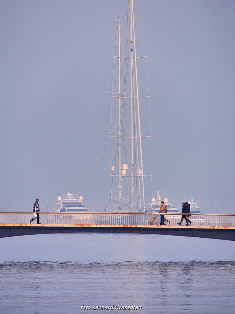 Magla promijenila uobičajene prizore grada i okolice, Foto: Leonard Kvarantan Magla promijenila uobičajene prizore grada i okolice, Foto: Leonard Kvarantan