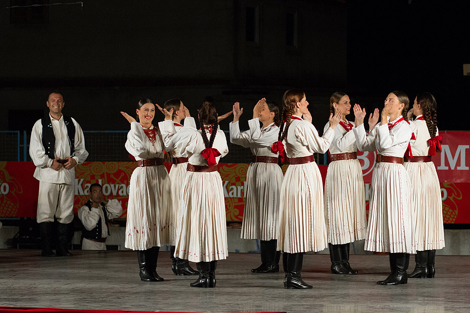 Bibinje: Nastup ansambla Lado, foto: Leo Banić