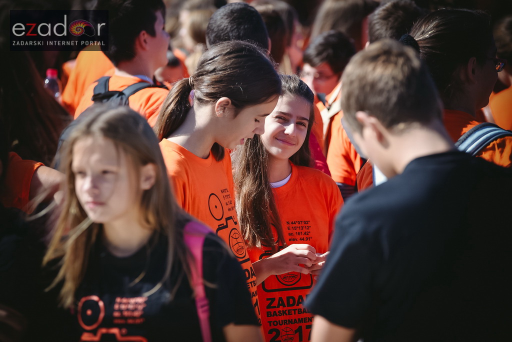 #ZDBT2017: Snimanje Milenijske fotografije košarkaške lopte na Pozdravu suncu #ZDBT2017: Snimanje Milenijske fotografije košarkaške lopte na Pozdravu suncu
