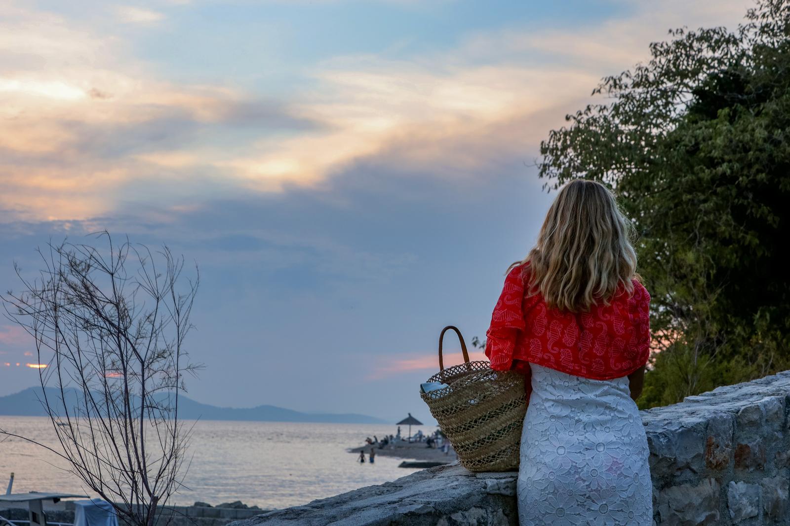 Smiraj rujanskog dana u Zadru Smiraj rujanskog dana u Zadru
