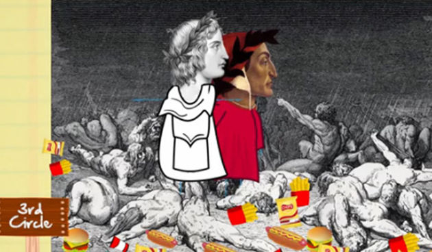 Danteov ‘Pakao’ serviran na humorističan način, Youtube / Screenshot Screenshot (Foto)