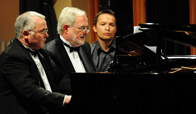 51. Glazbene večeri u Sv. Donatu: Glasovirski duo Jando i Mocsari, foto: N. Marčev