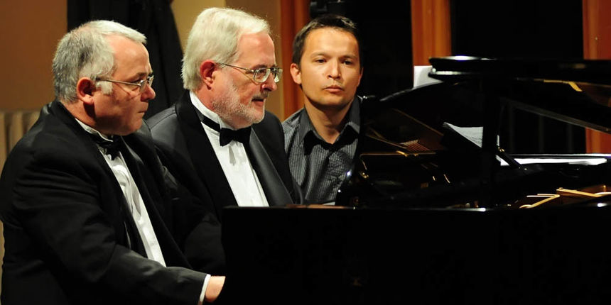 51. Glazbene večeri u Sv. Donatu: Glasovirski duo Jando i Mocsari, foto: N. Marčev