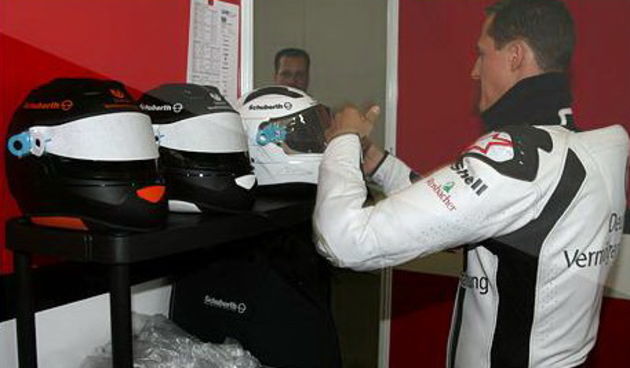 Michael Schumacher, Foto: schuberth.fr