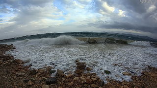 Jugo u Zadru 29. ozujka 2009. (Foto: Boris Kacan)