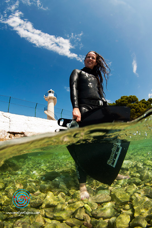 Podmorski foto session na Puntamici, Foto: Marjan Radović Podmorski foto session na Puntamici, Foto: Marjan Radović