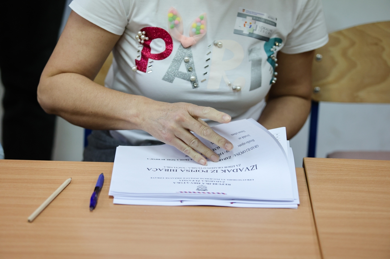 Kandidat za gradonačelnika Marko Vučetić i kandidat za župana Božidar Longin izašli na birališta Kandidat za gradonačelnika Marko Vučetić i kandidat za župana Božidar Longin izašli na birališta