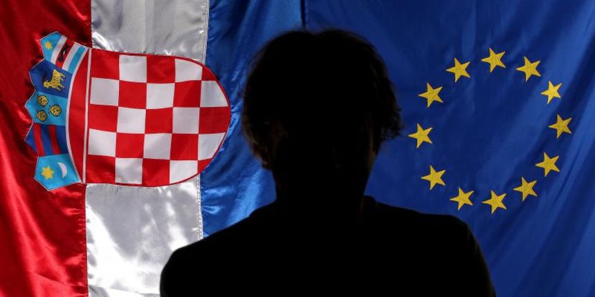 Ilustracija, Republika Hrvatska 28. clanica Europske unije. Photo: Daniel Kasap/PIXSELL