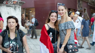 Veličanstven doček četvorice zadarskih Vatrenih Veličanstven doček četvorice zadarskih Vatrenih