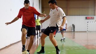 Humanitarni malonogometni turnir u Mocirama “Nogometaši u čast ženama”. Foto: Dino Stanin/PIXSELL