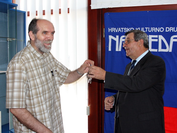 Primopredaja prostorija HKD Napredak u marini Tankerkomerc