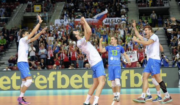Slovenska odbojkaška reprezentacija, foto: twitter