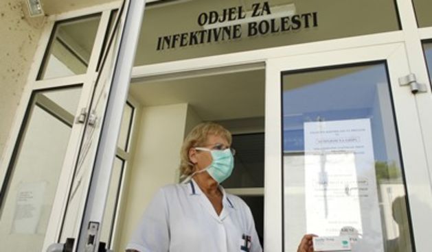 svinjska gripa – infektivni odjel (foto: Nikša Stipaničev/CROPIX)