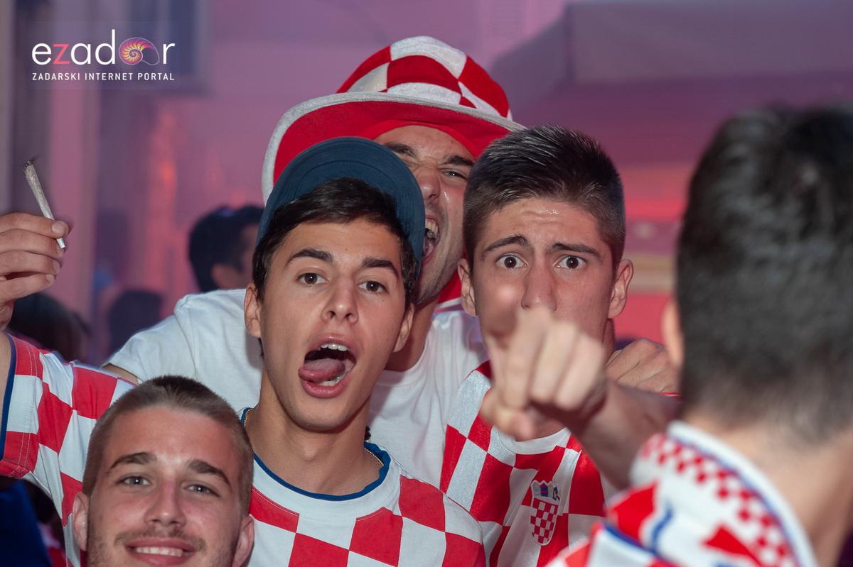 Zadar je gorio: Velika fešta nakon plasmana Vatrenih u polufinale Svjetskog prvenstva