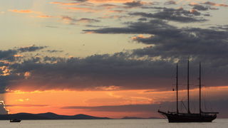 Čudesni zalazak sunca u Zadru 26. kolovoza 2012.