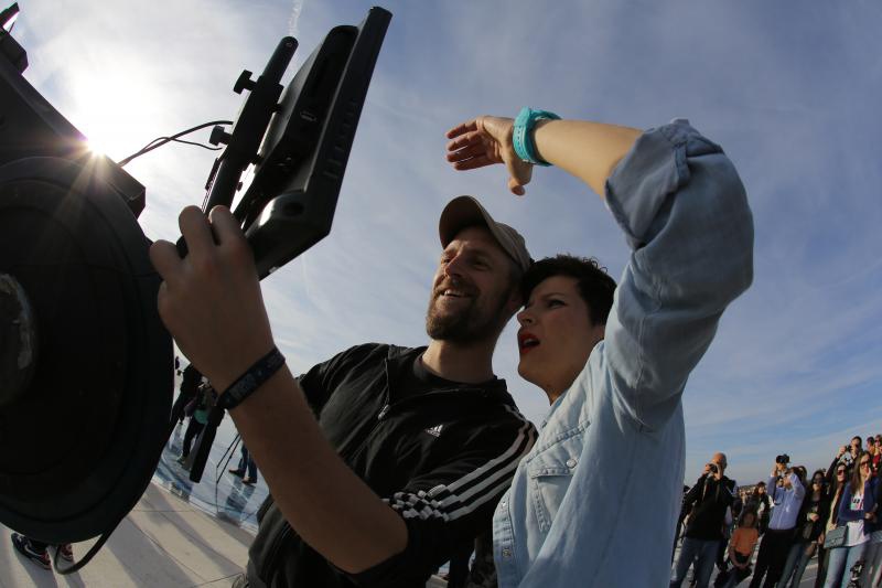 Pozdrav suncu: Snimanje spota uz “Happy” Pharrella Williamsa, Foto: Filip Brala/PIXSELL Pozdrav suncu: Snimanje spota uz “Happy” Pharrella Williamsa, Foto: Filip Brala/PIXSELL