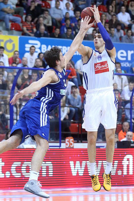 Zagreb – 7. kolo A-1 lige za prvaka, KK Cibona – KK Zadar 82-66. Photo: Goran Stanzl/PIXSELL Zagreb – 7. kolo A-1 lige za prvaka, KK Cibona – KK Zadar 82-66. Photo: Goran Stanzl/PIXSELL