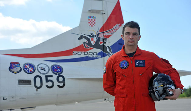 Ivan Anđić,pilot