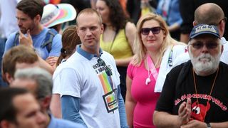 Održan je XV Zagreb Pride pod motom Još Hrvatska ni propala. Photo: PIXSELL Održan je XV Zagreb Pride pod motom Još Hrvatska ni propala. Photo: PIXSELL