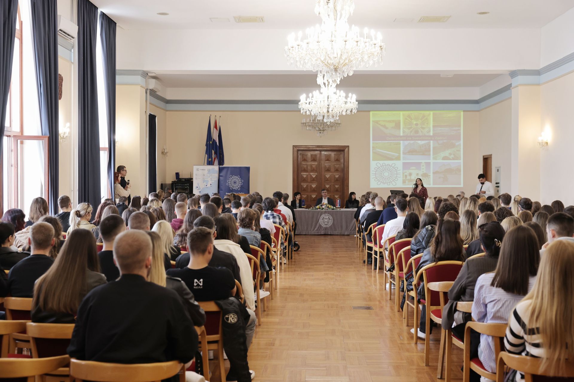 Prijem studenata prve godine na Sveučilištu u Zadru Prijem studenata prve godine na Sveučilištu u Zadru