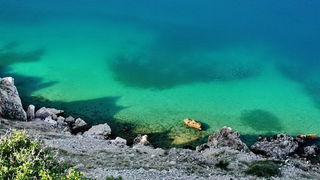 Pogled s Tulovih greda i paška bonaca