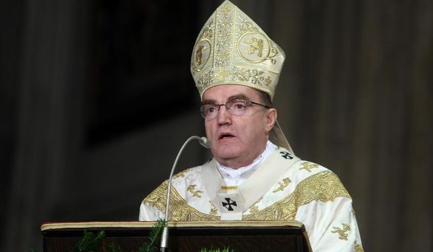 25.12.2013., Zagreb – Kardinal Josip Bozanic u zagrebackoj prvostolnici predvodio je bozicnu misu. Photo: Luka Stanzl/PIXSELL Autor  Luka Stanzl/PIXSELL KLJUČNE RIJEČI  kardinal, Josip Bozanic, misa, blagdan, bozic, katedrala