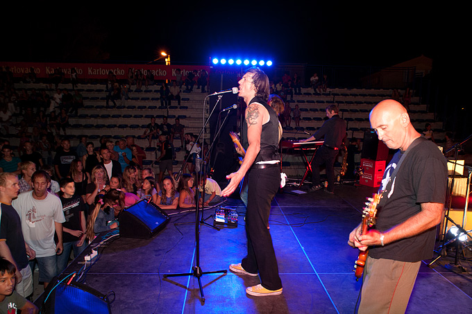 Davor Gobac i Psihomodo pop u Bibinjama, Foto: Leo Banić